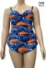 Picture of PLUS SIZE TUMMY CONTROL SWIM SUIT